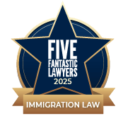 Fantastic Immigration Lawyer Legal Directory Award Badge